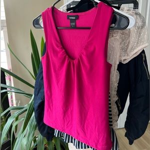 Express hot pink top